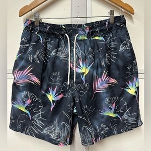 Tropical swim trunks - M
